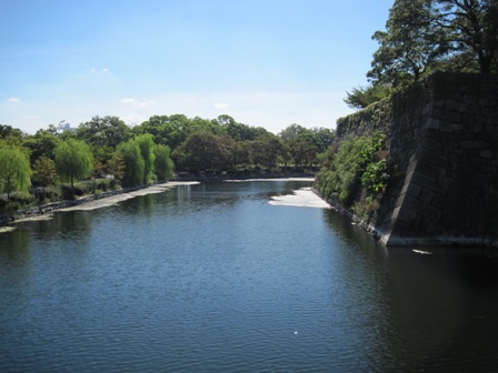 内濠の様子(東)