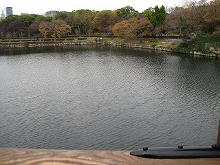内濠の様子(西)