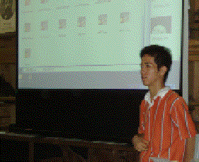 ����w���ɂĔ��\���镔��